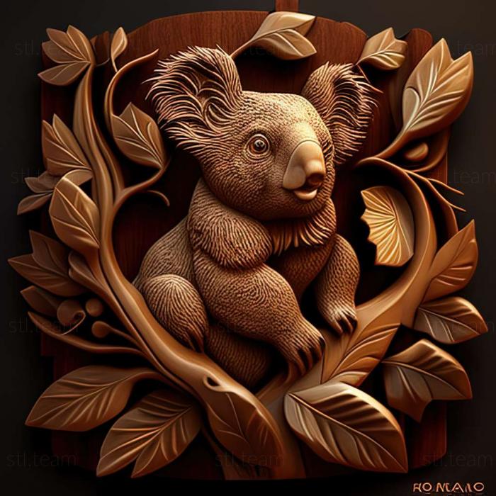 3D model Koala (STL)